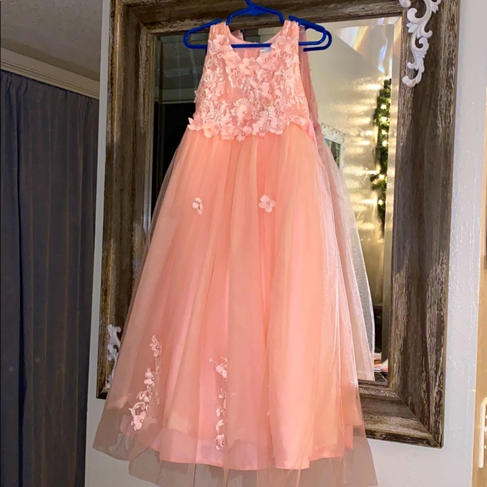 Blush formal dress